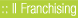 Il Franchising